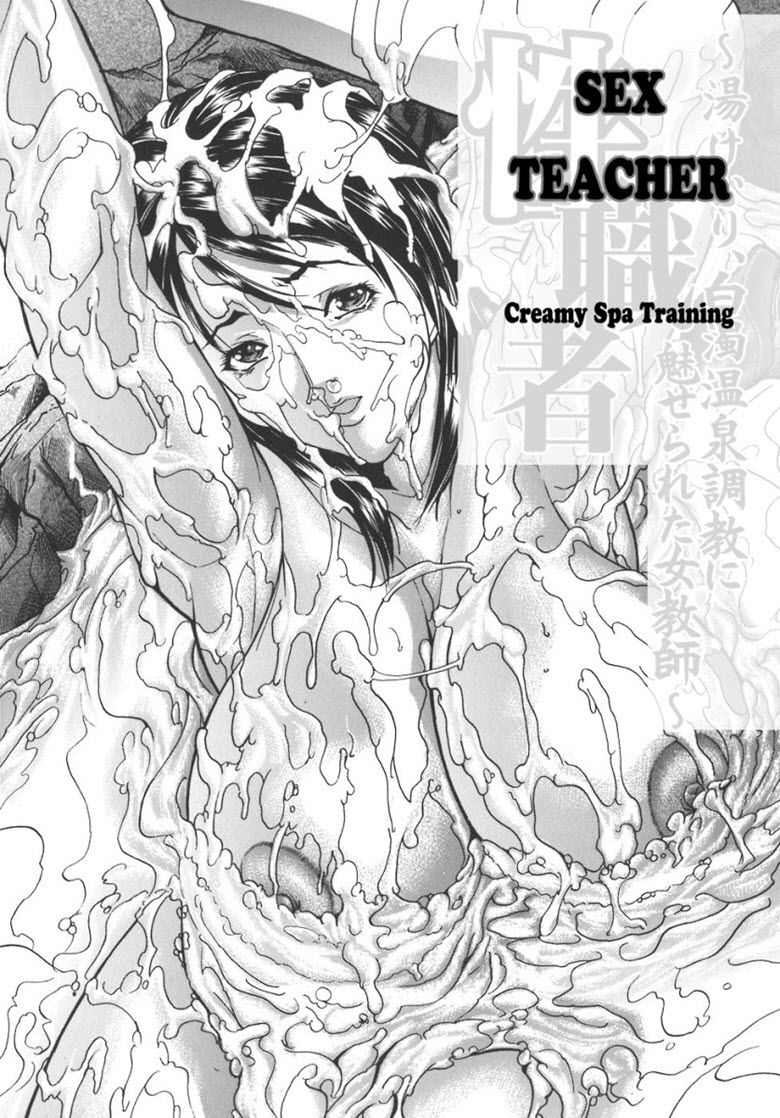 Horny female teacher loves to get cum covered by her students Hentai Comics