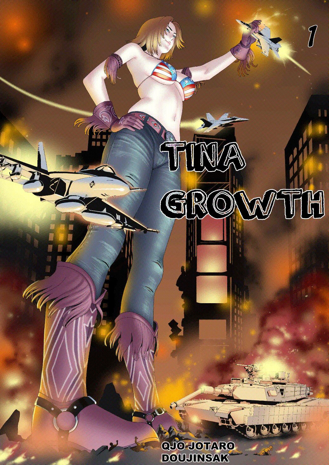 Qjo Jotaro – Tina Growth Porn Comics