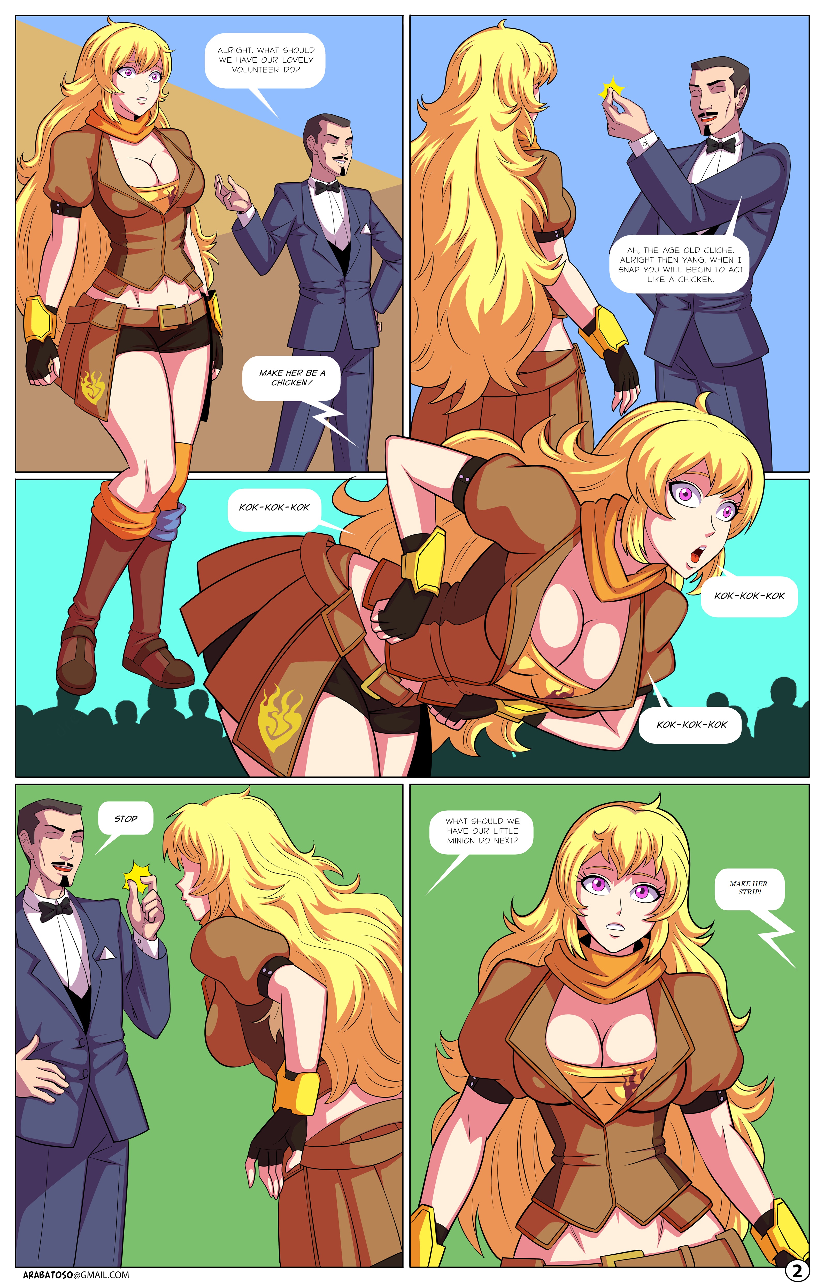 Updated by Arabatos RWBY Universe H Update 9 pages Porn Comic