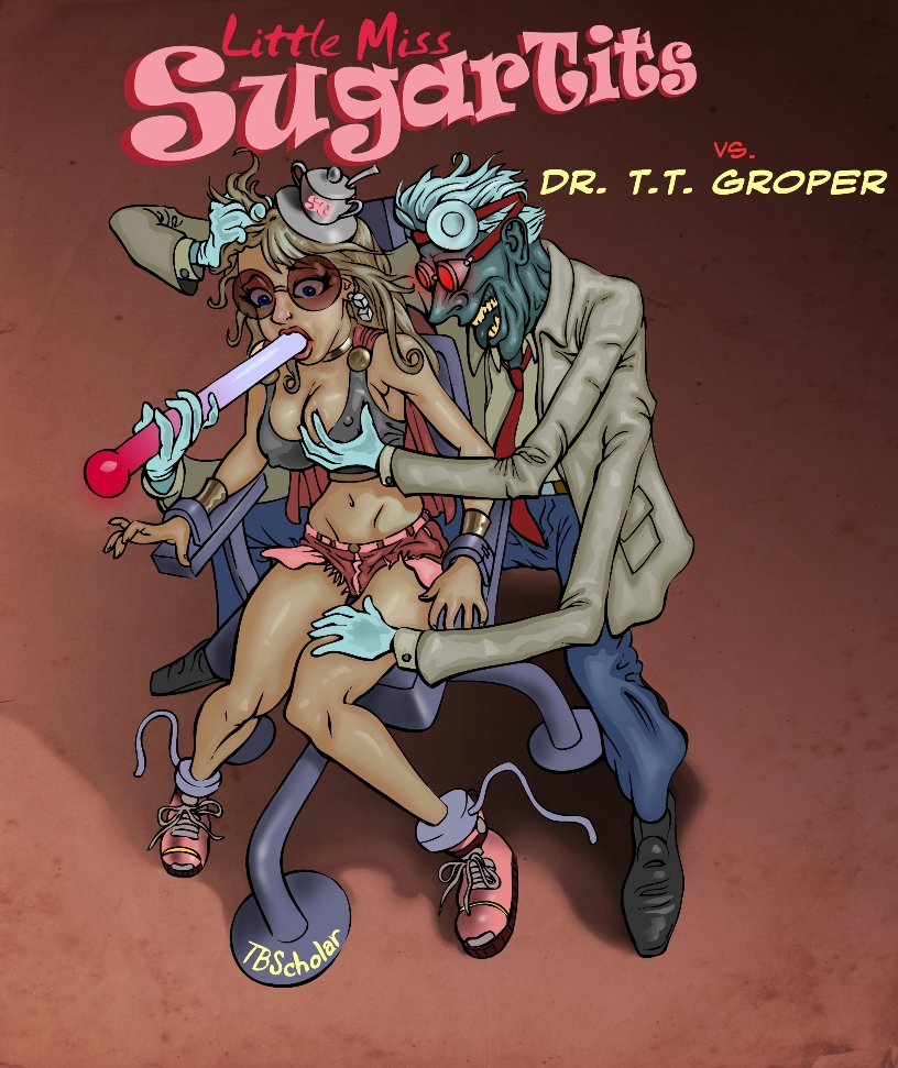 Updated supergirl comic by Tijuana Bible Scholar Little Miss SugarTits Porn Comic