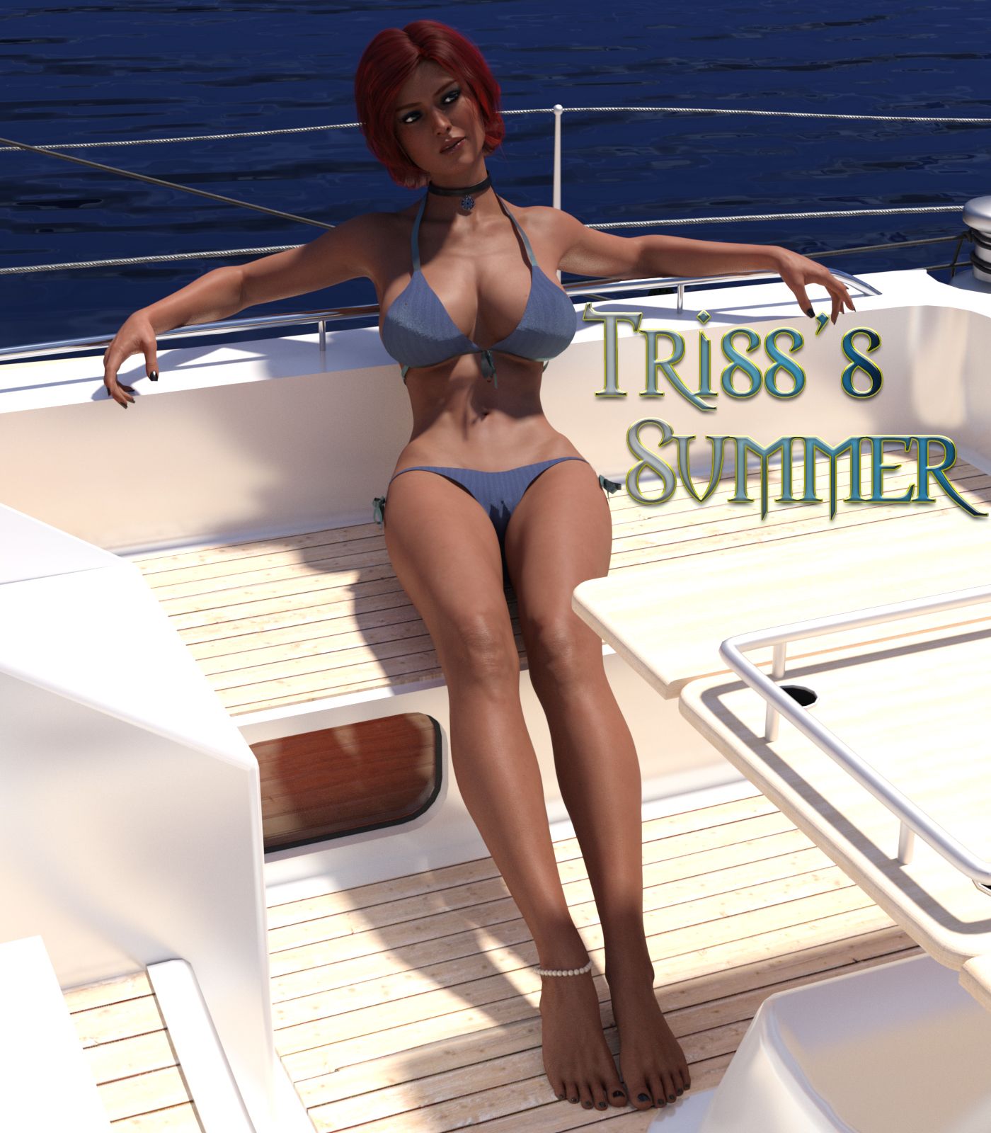 Trisss Summer by Eclesi4stik 3D Porn Comic