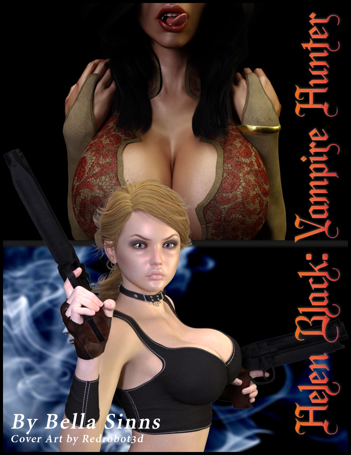 Redrobot3D - Helen Black Vampire Hunter 3D Porn Comic