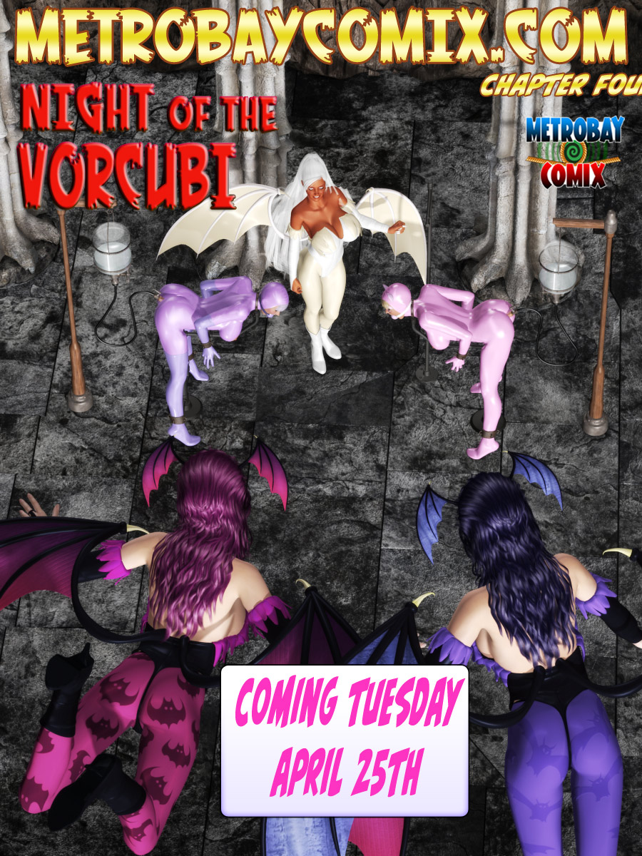 MetrobayComix – Night of the Vorcubi 3-4 3D Porn Comic